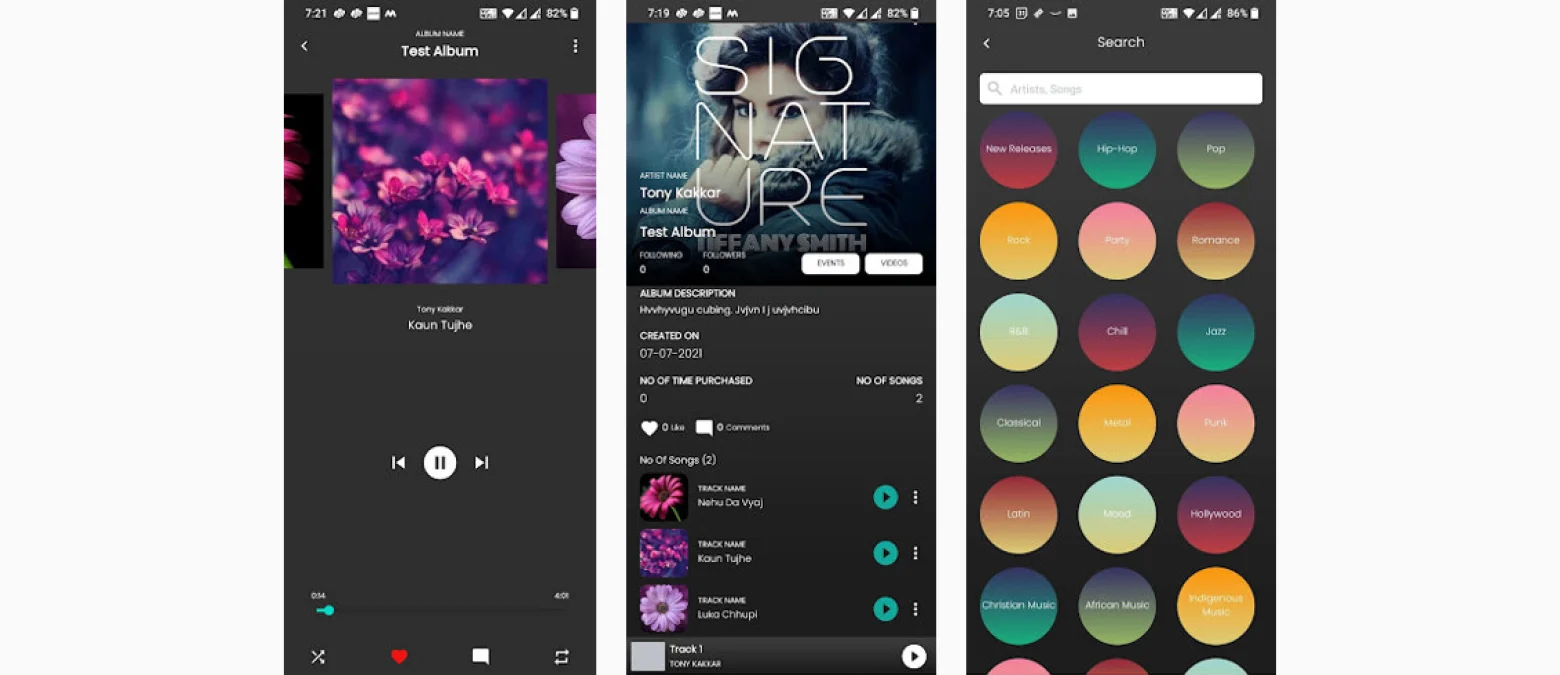 music application