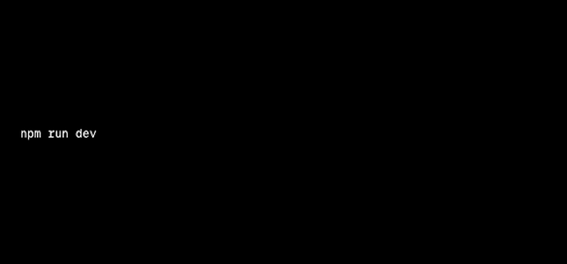 Run development server