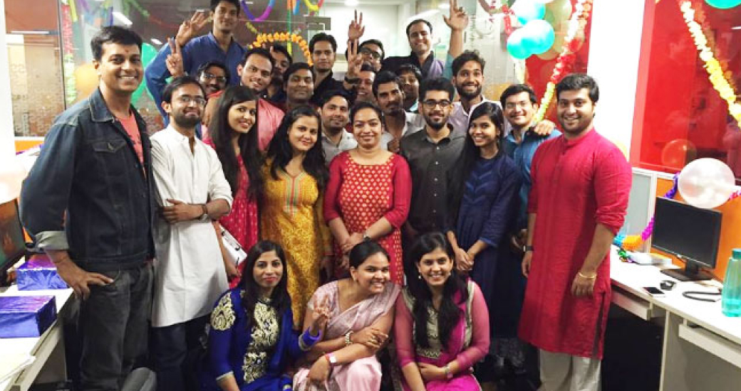saffron tech witnessed fun themed dussehra team activities