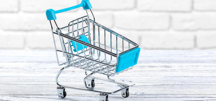 mini shopping cart
